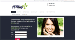 Desktop Screenshot of modfamdental.com